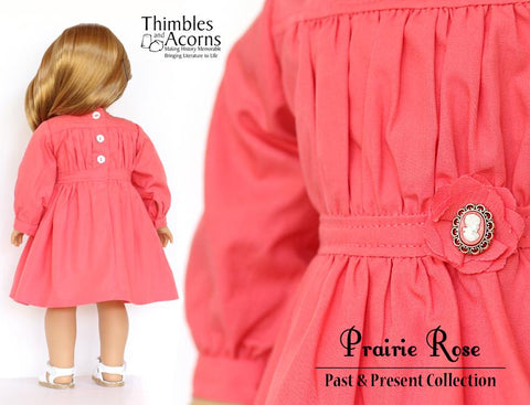 Thimbles and Acorns 18 Inch Historical Prairie Rose 18" Doll Clothes Pixie Faire