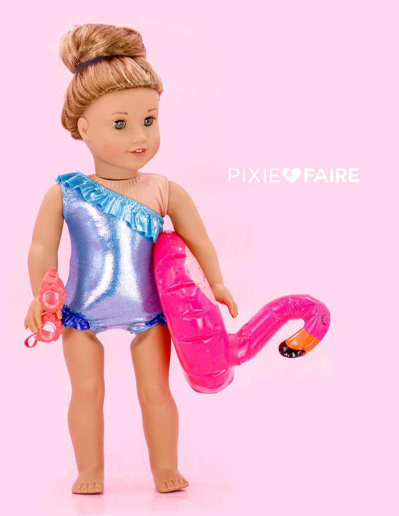 Peppermintsticks 18 Inch Modern Splash Zone 18" Doll Clothes Pixie Faire