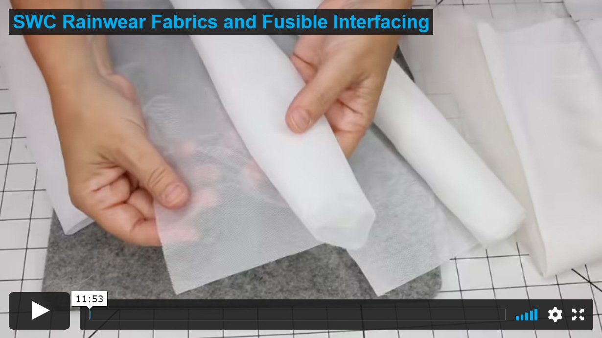 SWC Classes Sewing With Rainwear Fabrics Pepper Hill Sew Along and Video Course Pixie Faire