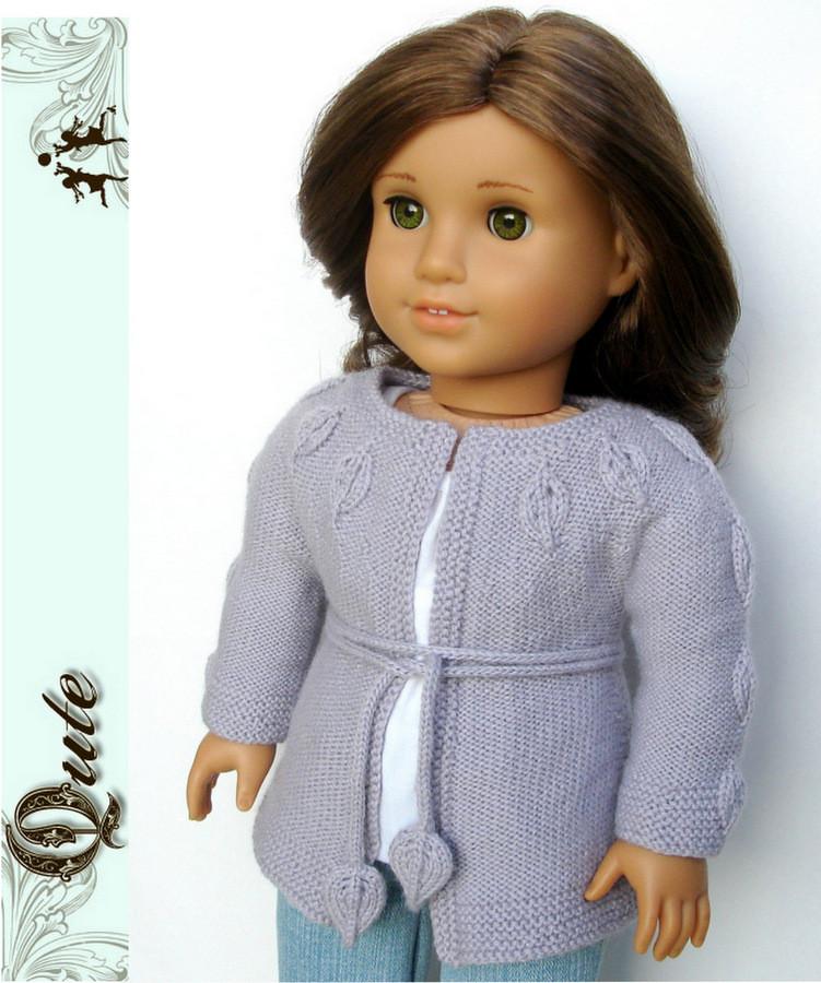 Qute Knitting Penelope Cardigan Knitting Pattern Pixie Faire