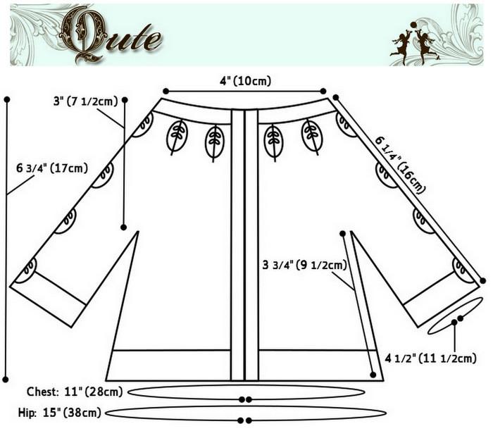 Qute Knitting Penelope Cardigan Knitting Pattern Pixie Faire
