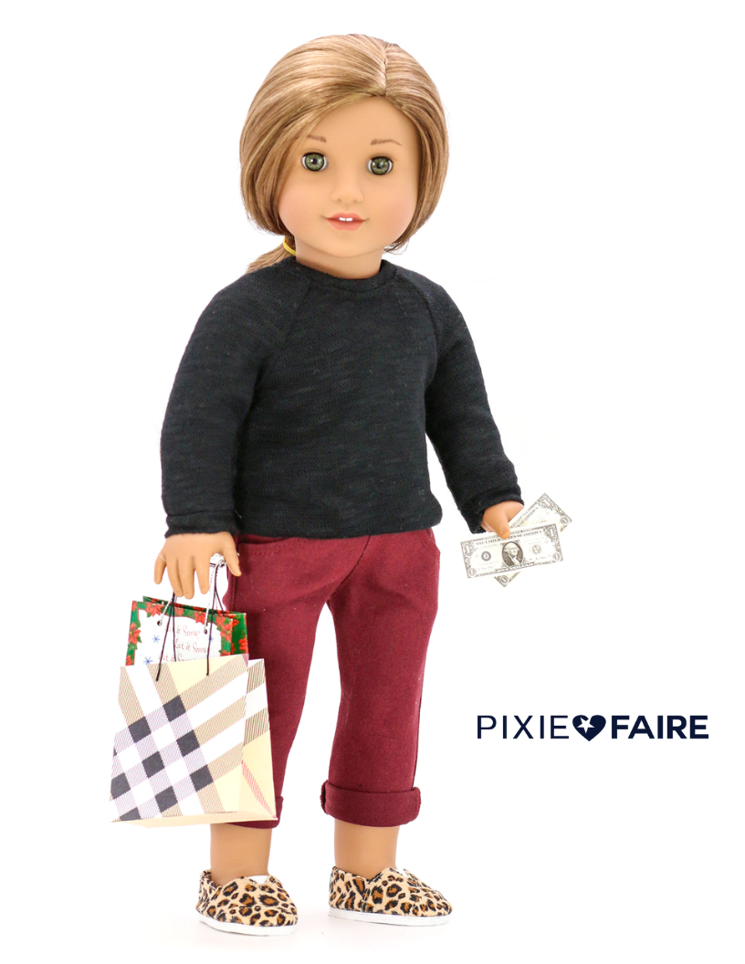 Liberty Jane 18 Inch Modern Jeans Bundle 18" Doll Clothes Pattern Pixie Faire