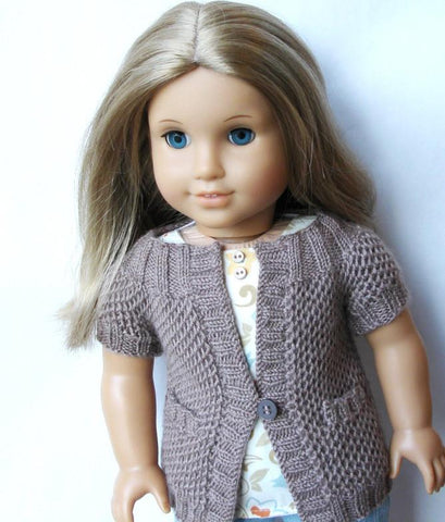 Qute Knitting Pip Cardigan Knitting Pattern Pixie Faire