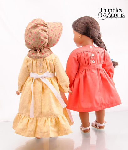 Thimbles and Acorns 18 Inch Historical Prairie Rose 18" Doll Clothes Pixie Faire