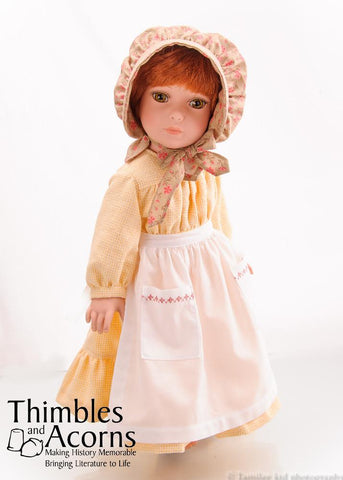 Thimbles and Acorns 18 Inch Historical Prairie Rose 18" Doll Clothes Pixie Faire