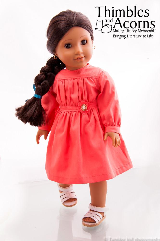Thimbles and Acorns 18 Inch Historical Prairie Rose 18" Doll Clothes Pixie Faire