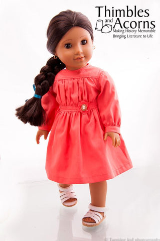 Thimbles and Acorns 18 Inch Historical Prairie Rose 18" Doll Clothes Pixie Faire
