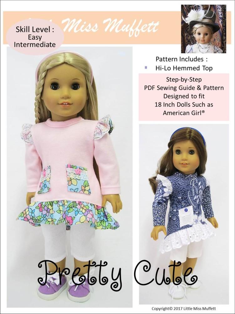 Cute American Girl Doll Set Up An Outfit Little Miss Muffett