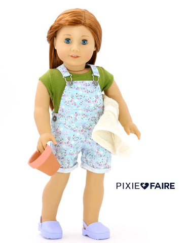 Liberty Jane 18 Inch Modern FREE T-Shirt 18" Doll Clothes Pattern Pixie Faire