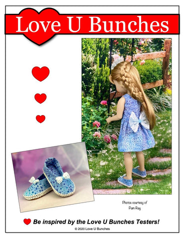 Love U Bunches Ruby Red Fashion Friends Plain Jane Shoes for Ruby Red Fashion Friends Dolls Pixie Faire