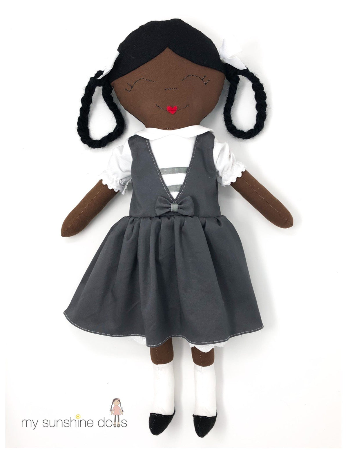 My Sunshine Dolls Cloth doll Reformer Ruby 23" Cloth Doll Pattern Pixie Faire