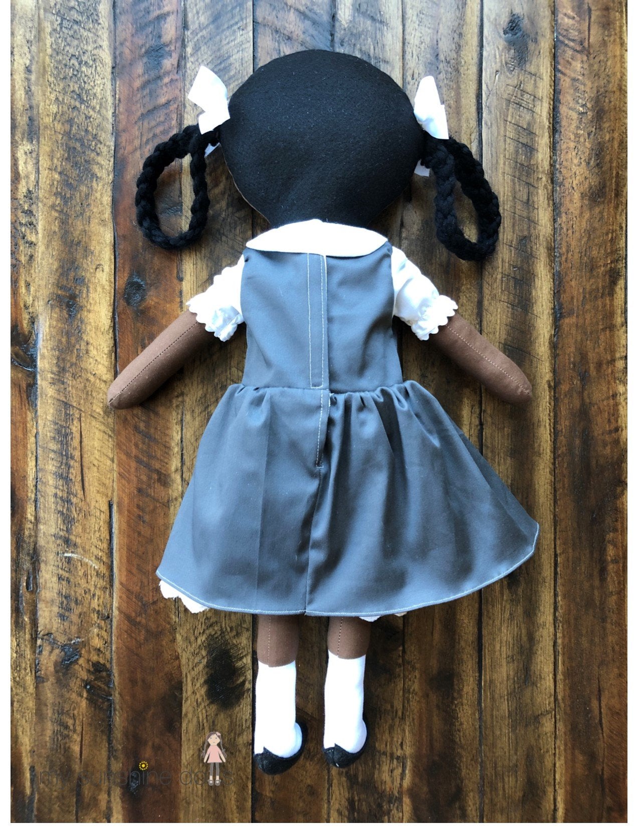 My Sunshine Dolls Cloth doll Reformer Ruby 23" Cloth Doll Pattern Pixie Faire