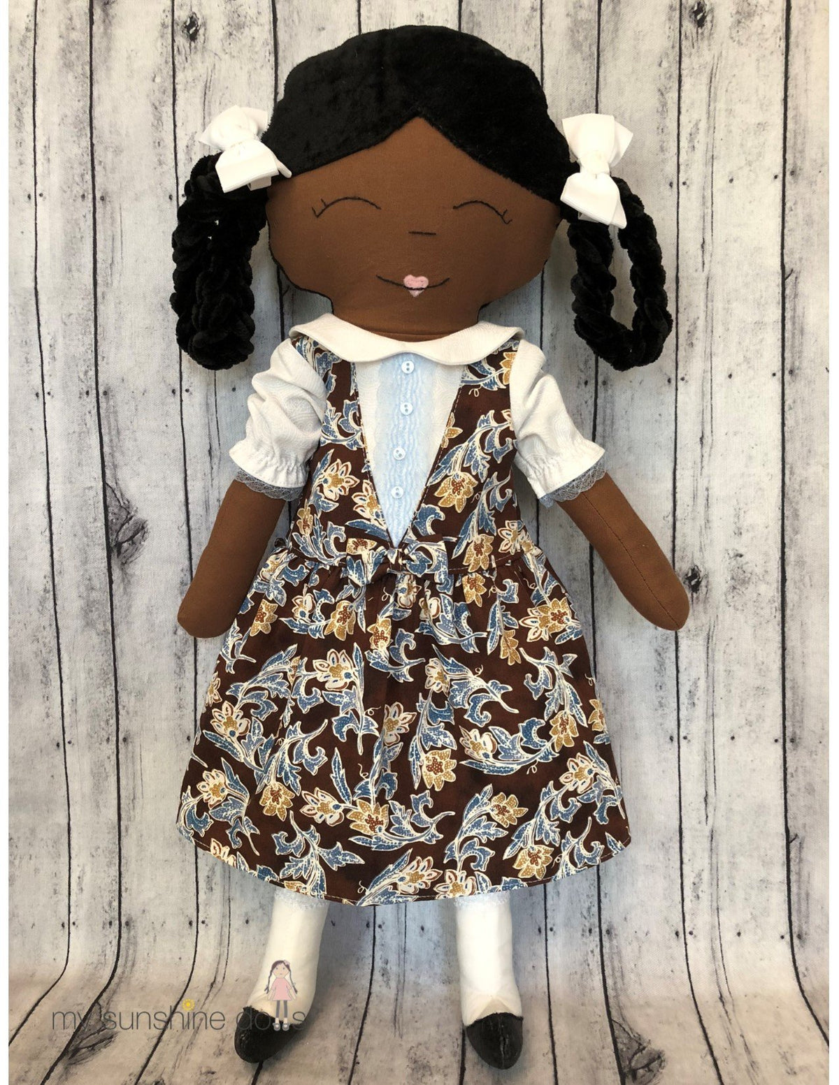 My Sunshine Dolls Cloth doll Reformer Ruby 23" Cloth Doll Pattern Pixie Faire