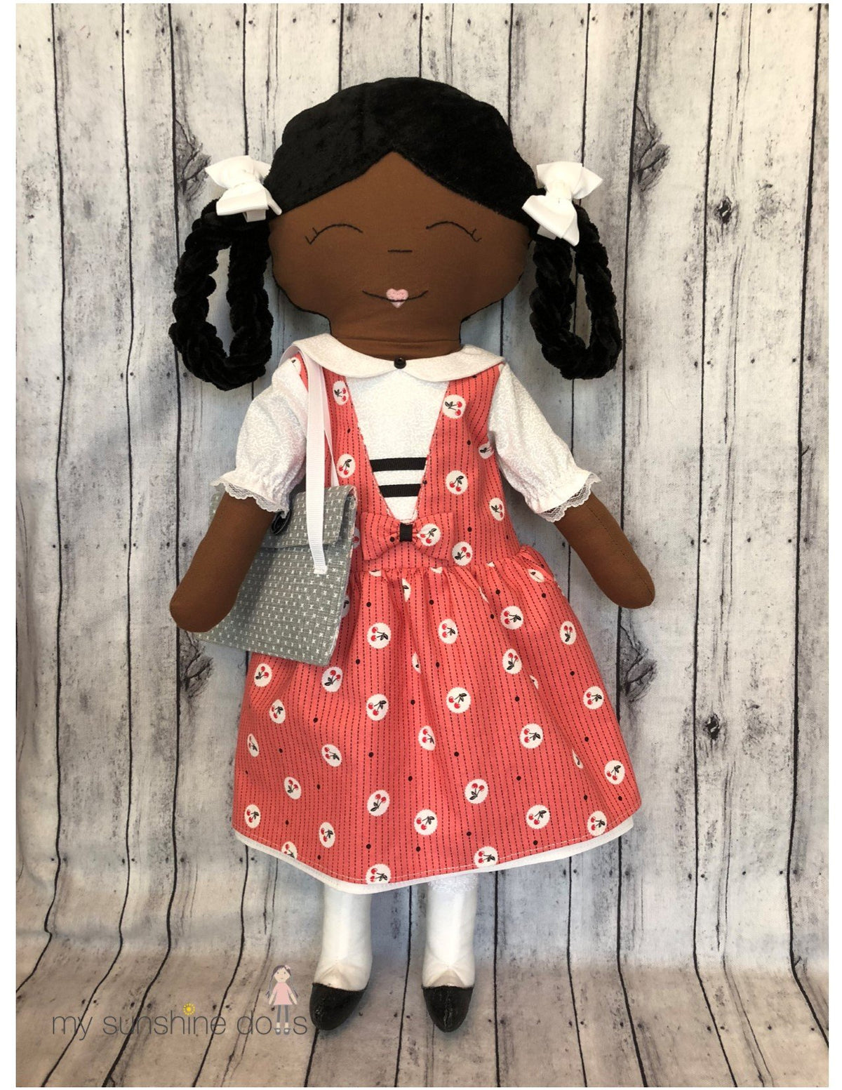 My Sunshine Dolls Cloth doll Reformer Ruby 23" Cloth Doll Pattern Pixie Faire