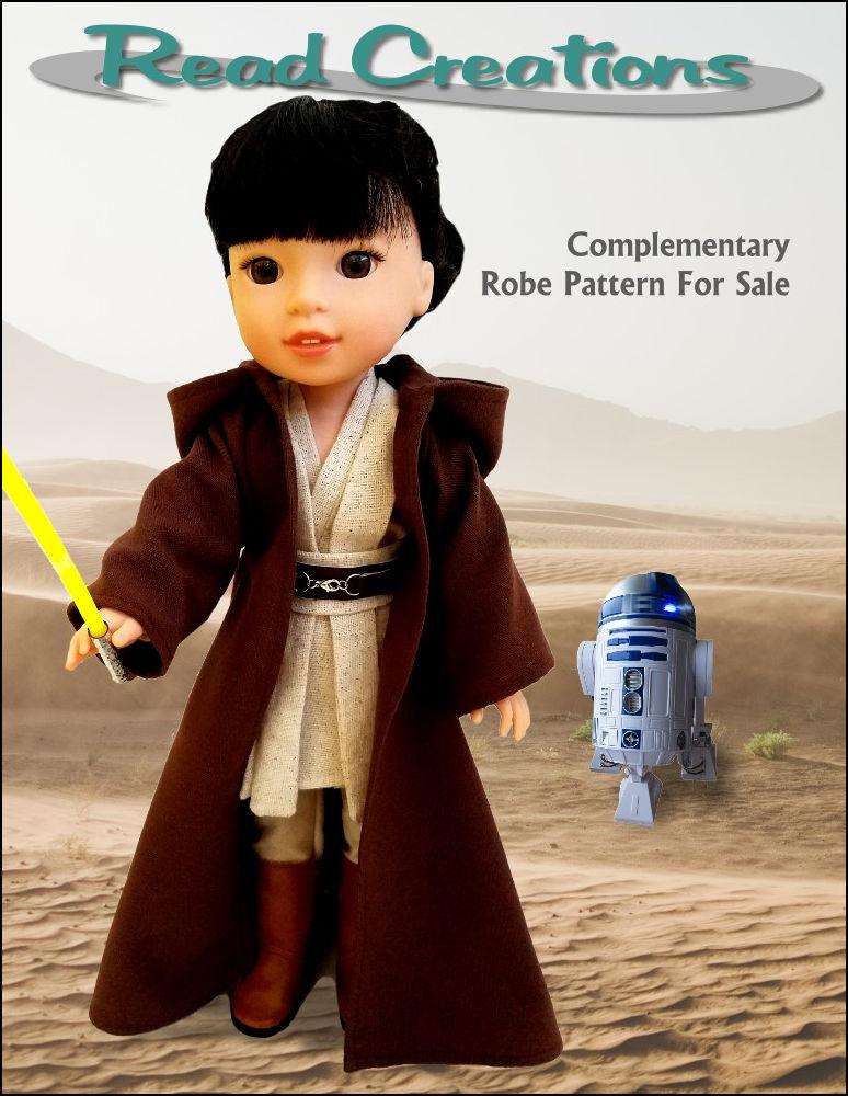Read Creations WellieWishers Galactic Warrior 14-14.5" Doll Clothes Pattern Pixie Faire