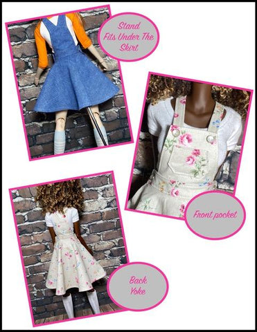 QTπ Doll Clothing BJD Oh My Gosh Skirtall Doll Clothes Pattern for Smart Doll® Pixie Faire
