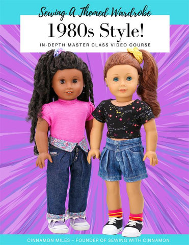 SWC Classes Sewing A Themed Wardrobe: 1980s Style Master Class Video Course Pixie Faire