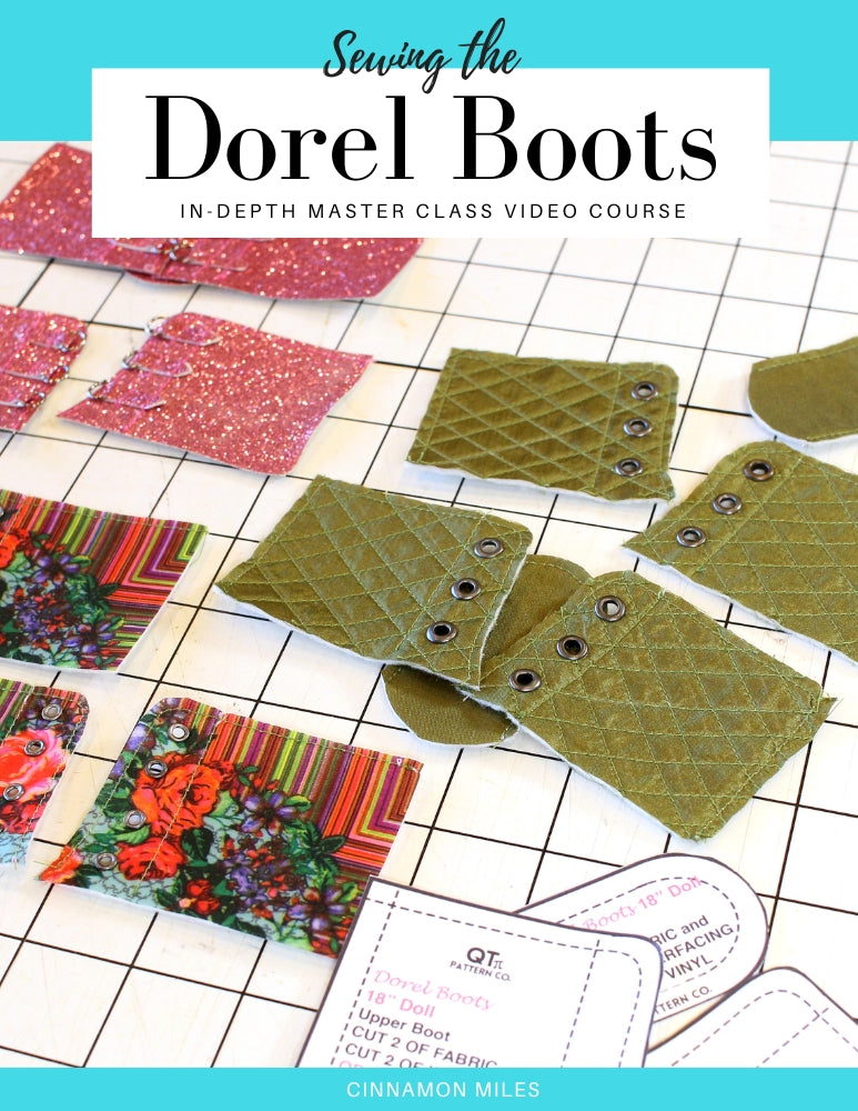 SWC Classes Sewing The Dorel Boots Master Class Video Course Pixie Faire