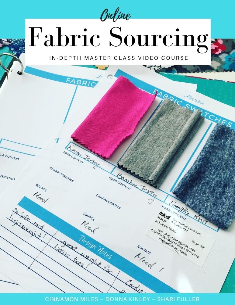 SWC Classes Online Fabric Sourcing Master Class Video Course Pixie Faire