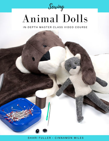 SWC Classes Sewing Animal Dolls Master Class Video Course Pixie Faire