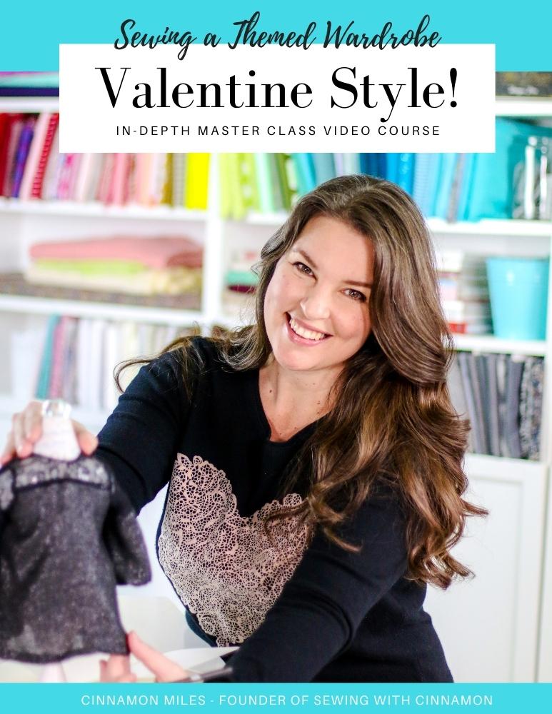 SWC Classes Sewing A Themed Wardrobe: Valentine Style Master Class Video Course Pixie Faire