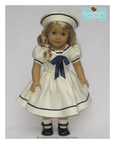 My Angie Girl 18 Inch Modern Sailorette 18" Doll Clothes Pixie Faire