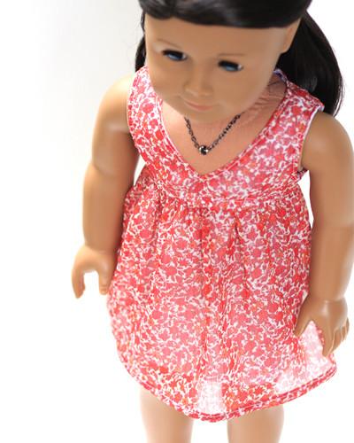 Liberty Jane 18 Inch Modern Salina Dress 18" Doll Clothes Pattern Pixie Faire