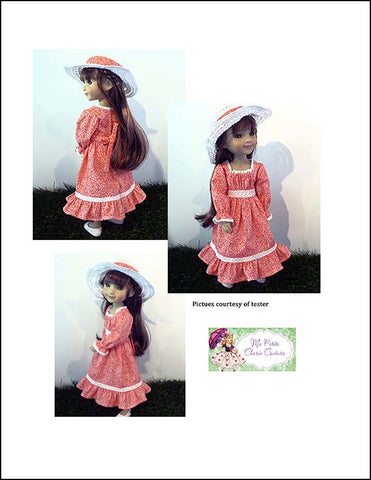 Mon Petite Cherie Couture Ruby Red Fashion Friends Yvonne 15" Doll Clothes Pattern For Ruby Red Fasion Friends Pixie Faire