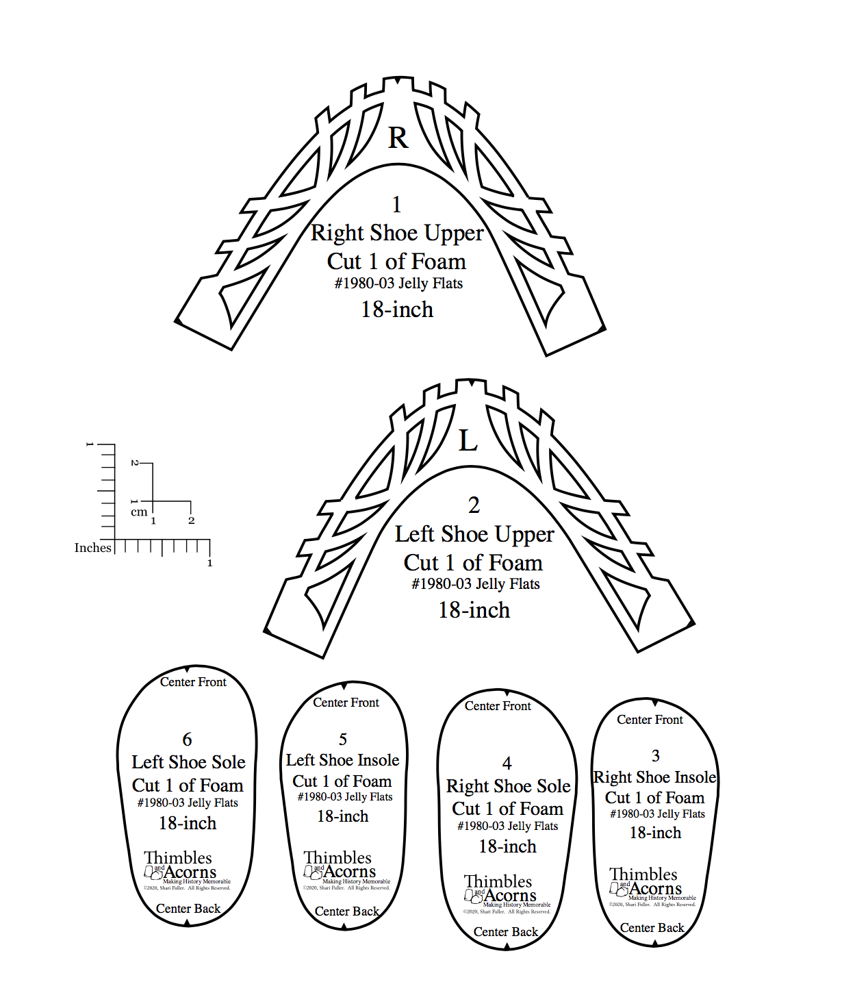 SWC Classes Jelly Flats SVG File - Sewing With Cinnamon Pixie Faire