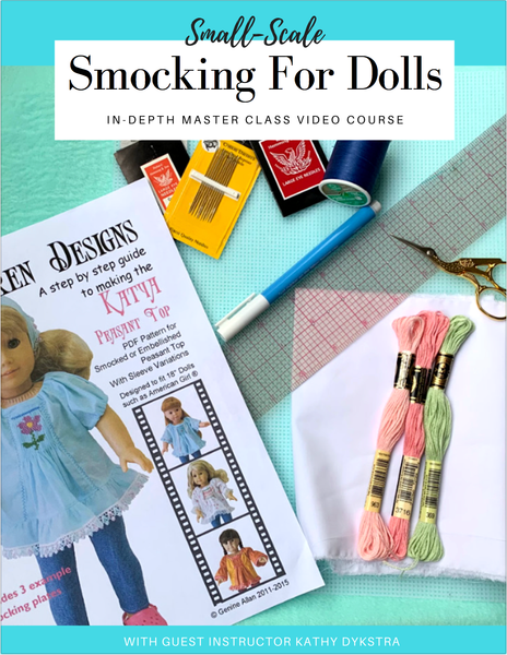 Small Scale Smocking Master Class Video Course