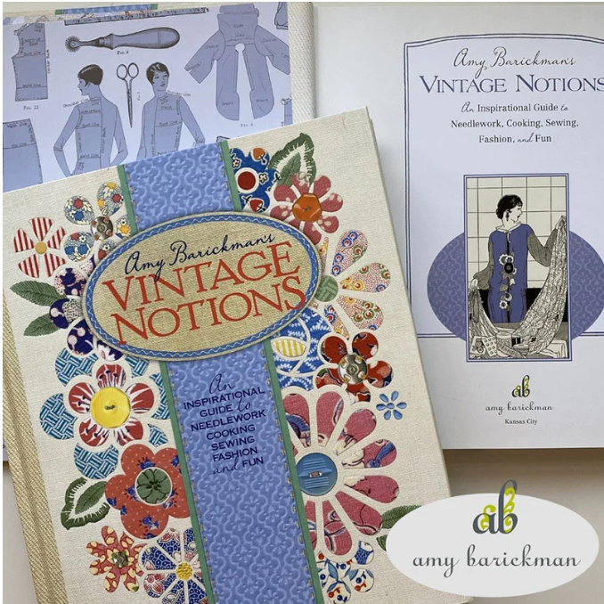 Amy Barickman Vintage Notions Book Pixie Faire