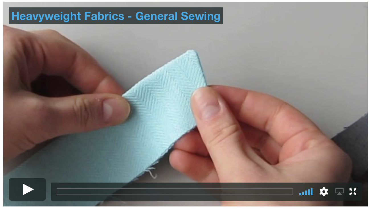 SWC Classes Sewing With Heavyweight Fabrics Master Class Video Course Pixie Faire