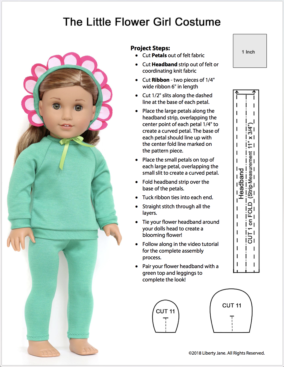 SWC Classes Flower Costume Project - Sewing With Cinnamon Pixie Faire