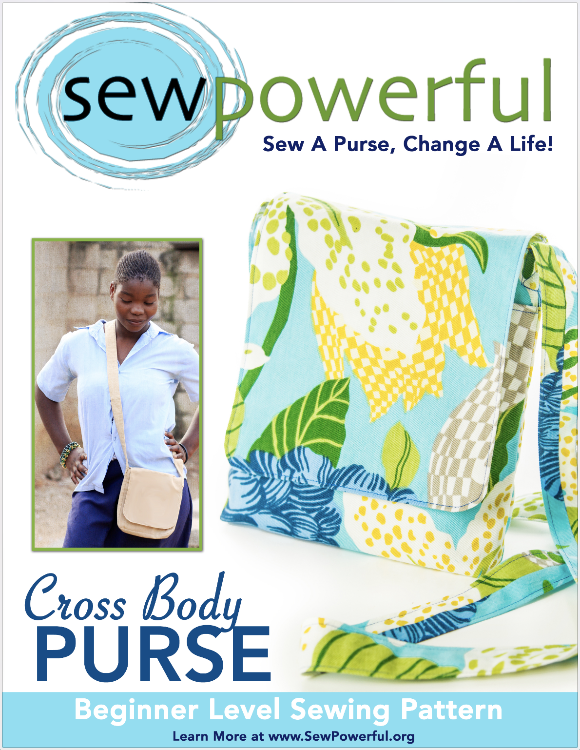 SWC Girls FREE Sew Powerful Cross Body Purse For Girls Pixie Faire