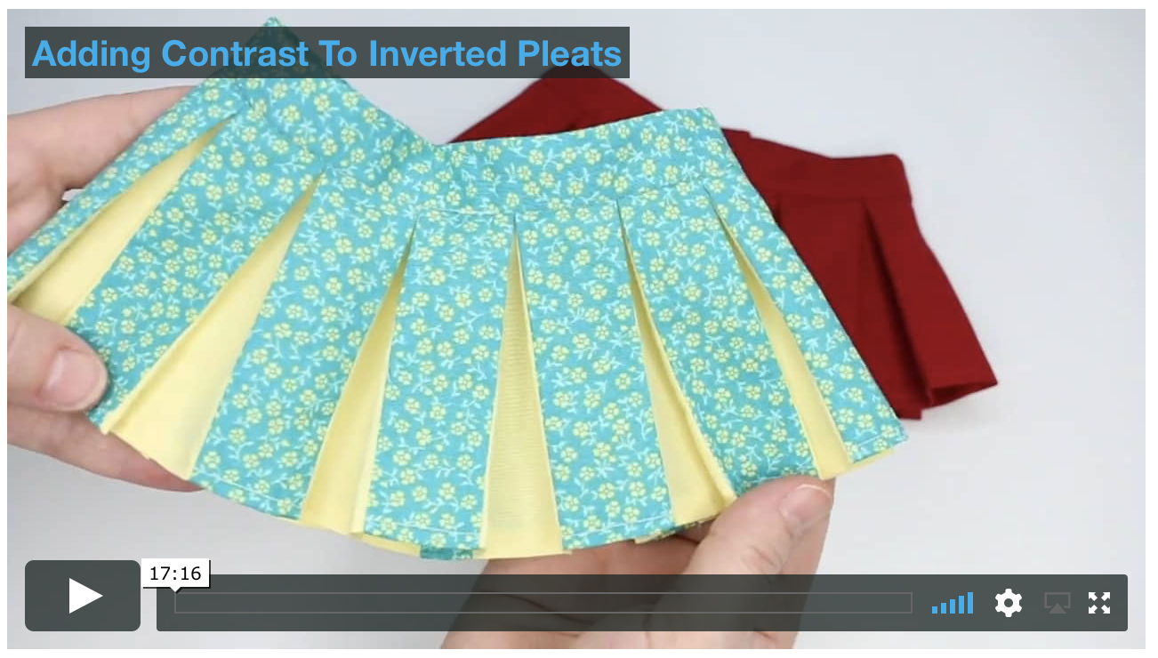 SWC Classes Sewing Perfect Pleats Master Class Video Course Pixie Faire