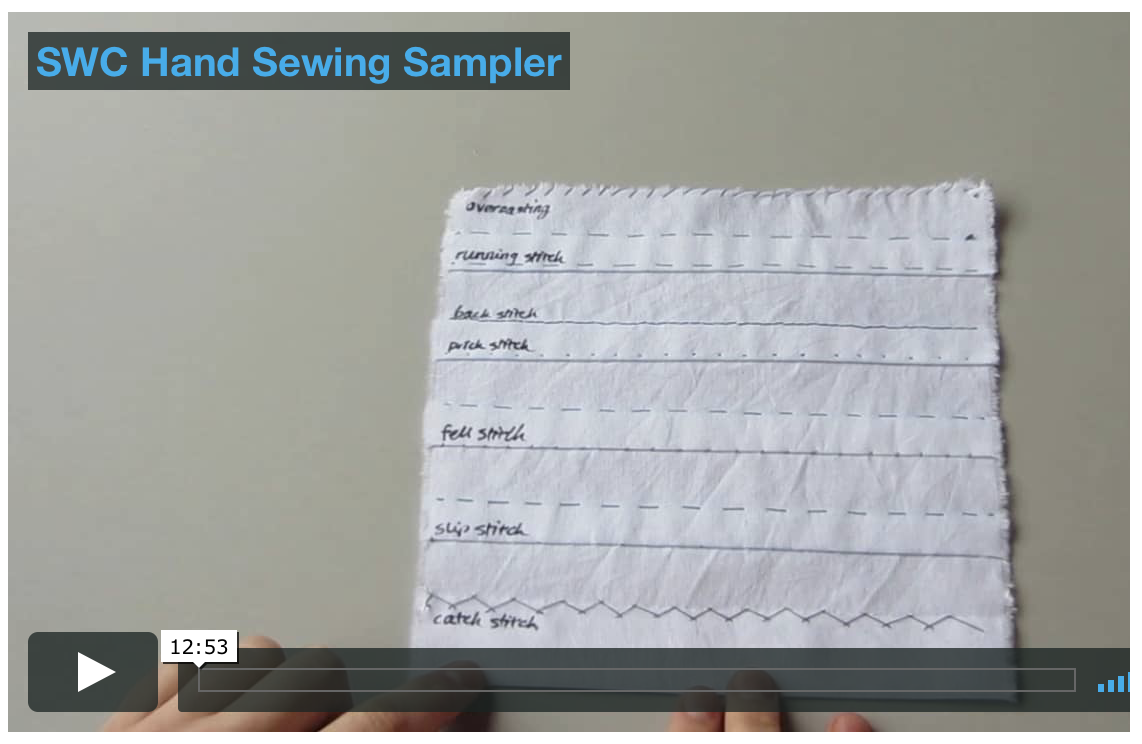 SWC Classes Hand Sewing Mastery Master Class Video Course Pixie Faire