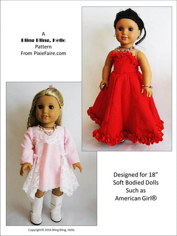 Bling Bling Hello Tutorials & Crafts Sealed With A Kiss Doll Jewelry Pattern Pixie Faire