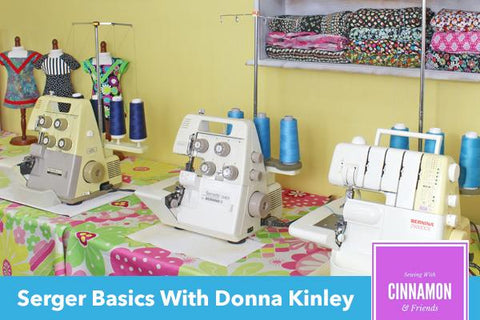 SWC Classes Serger Basics Master Class Video Course Pixie Faire