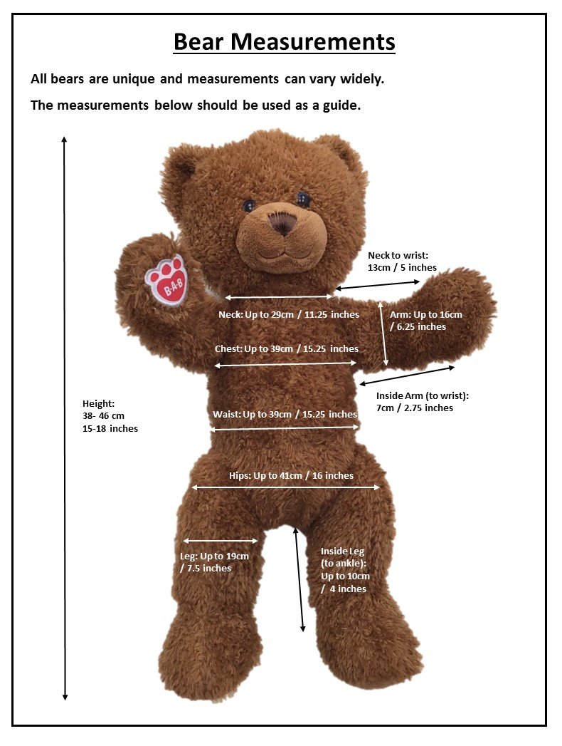 Best Dressed Bears Twickenham T-Shirt Plush Toy Clothes Pattern 15 to 18 inch Build-A-Bear® Bears best-dressed-bears-twickenham-t-shirt-plush-toy-clothes-pattern-15-to-18-inch-build-a-bear-bears