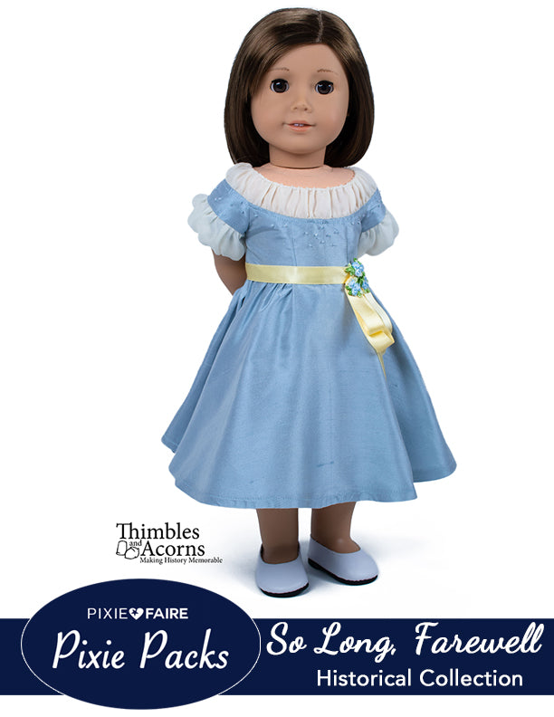 Pixie Faire Pixie Packs Pixie Packs So Long, Farewell Dress Kit Historical Collection Pixie Faire