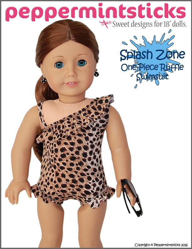 Peppermintsticks 18 Inch Modern Splash Zone 18" Doll Clothes Pixie Faire