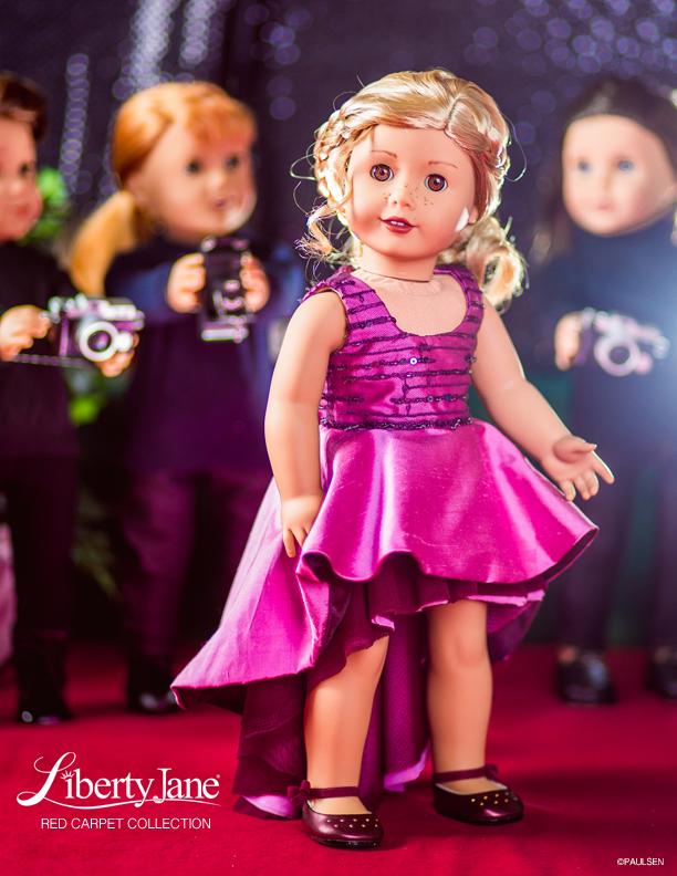 Liberty Jane 18 Inch Modern Starlight Gala Dress 18" Doll Clothes Pattern Pixie Faire