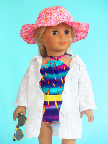 Flossie Potter 18 Inch Modern Surf Side 3-in-1 Set 18" Doll Clothes Pixie Faire