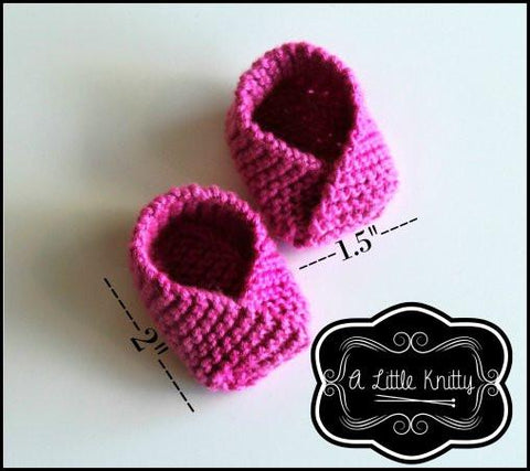 A Little Knitty Knitting FREE Susie Slippers Knitting Pattern Pixie Faire