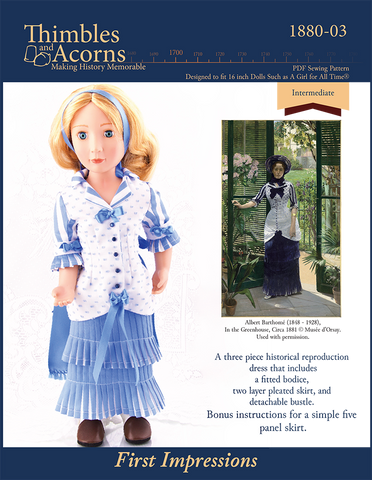 Thimbles and Acorns A Girl For All Time First Impressions for AGAT Dolls Pixie Faire