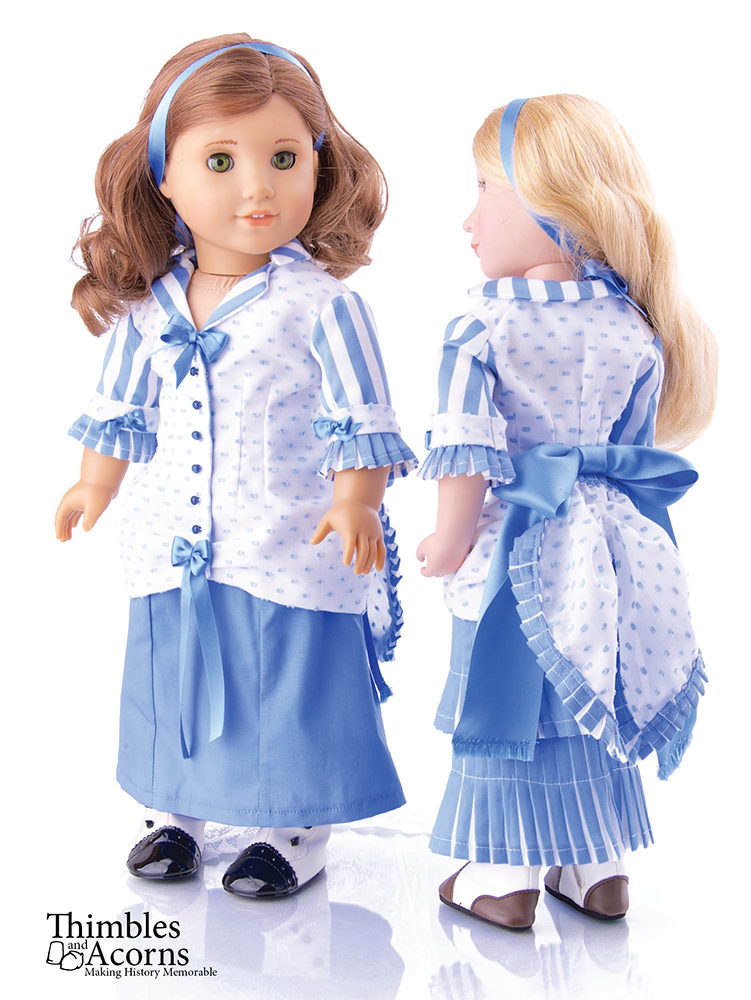 Thimbles and Acorns A Girl For All Time First Impressions for AGAT Dolls Pixie Faire