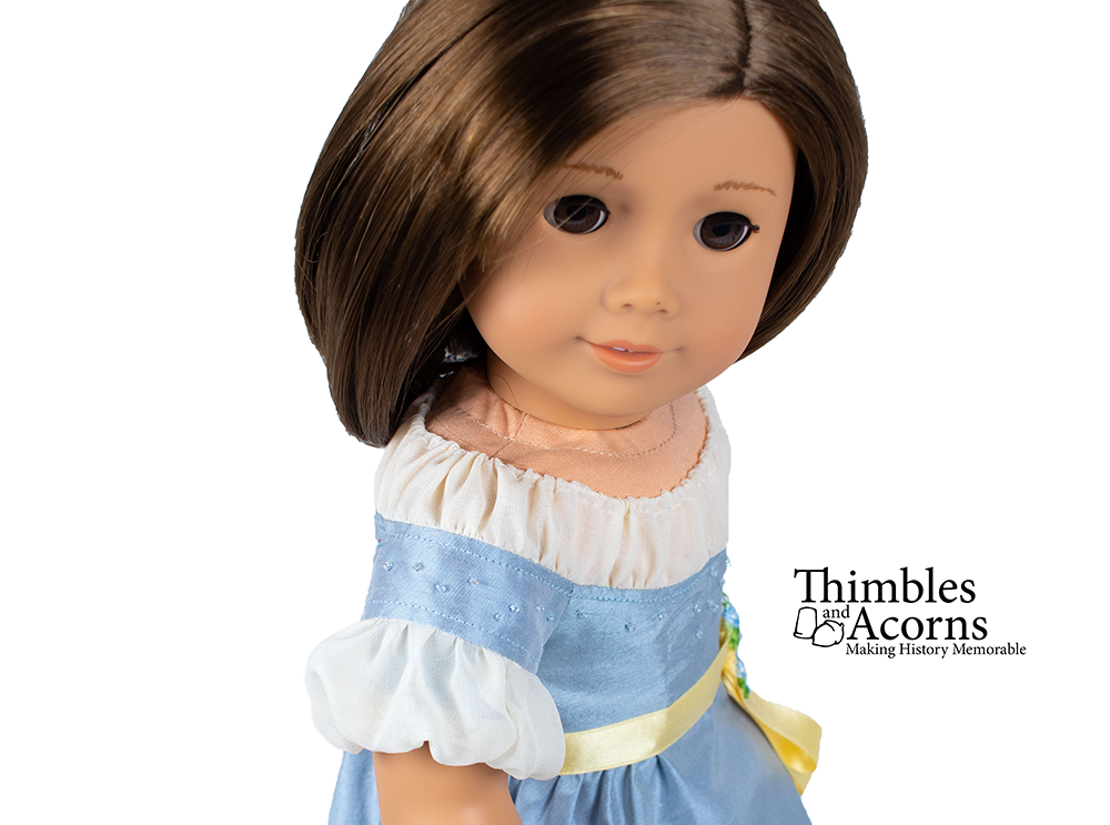 Thimbles and Acorns 18 Inch Historical So Long, Farewell Dress 18" Doll Clothes Pattern Pixie Faire