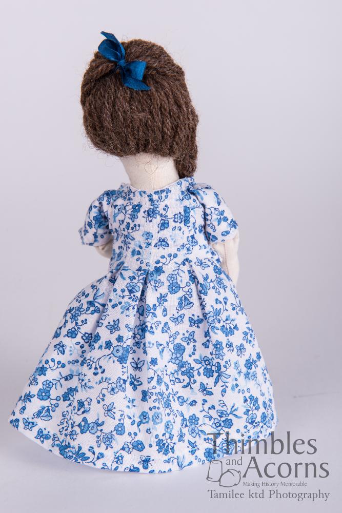 Thimbles and Acorns Cloth doll Pandora, an 18th Century Fashion Doll 18" Cloth Doll Pattern Pixie Faire