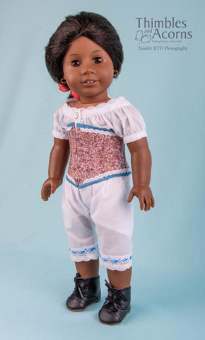 Thimbles and Acorns 18 Inch Historical Victorian Unmentionables 18" Doll Clothes Pixie Faire