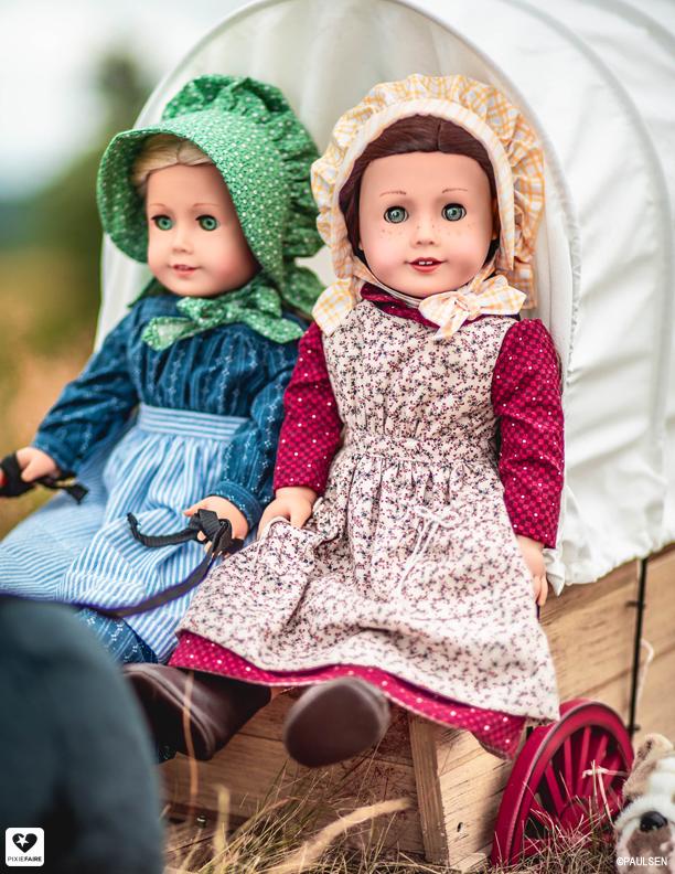 Thimbles and Acorns 18 Inch Historical Prairie Rose 18" Doll Clothes Pixie Faire